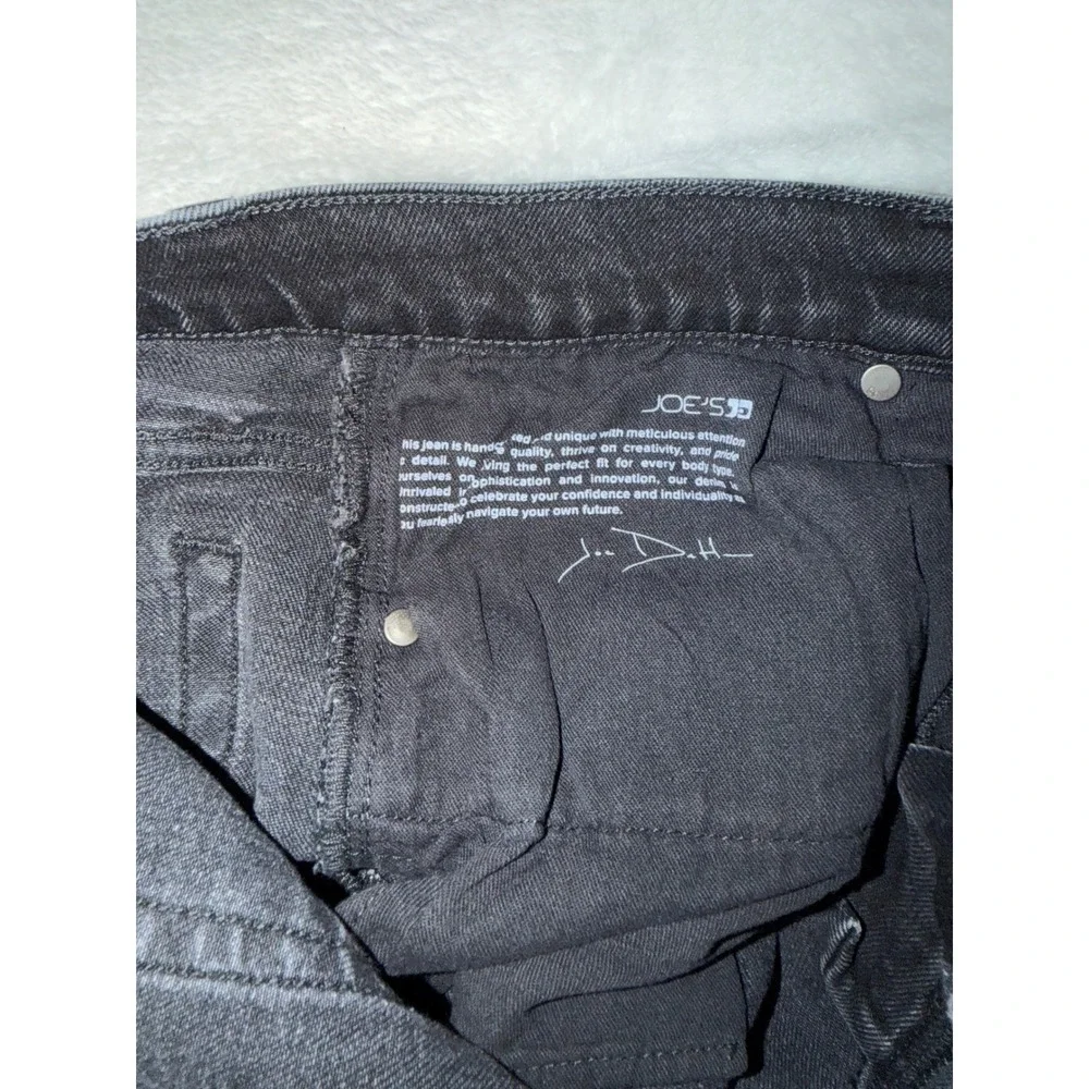 Joes Jeans The Brixton Straight Narrow Orren Faded Black Denim Mens 30